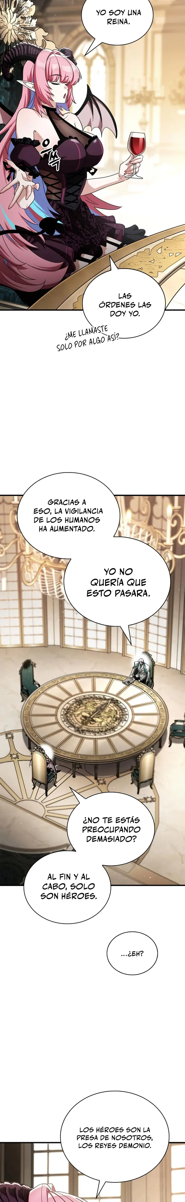 El Rey Demonio Abrumado por Héroes Capitulo 28 página 9