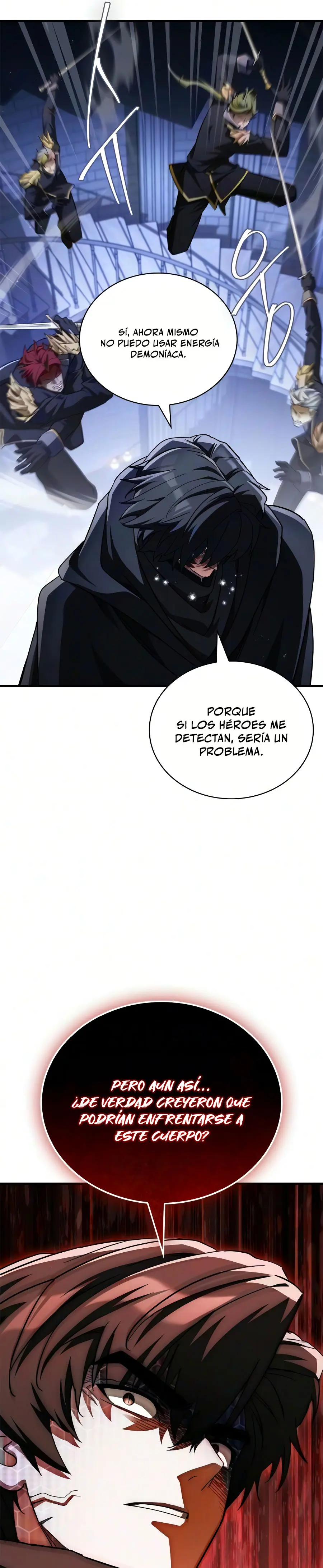 El Rey Demonio Abrumado por Héroes Capitulo 30 página 35