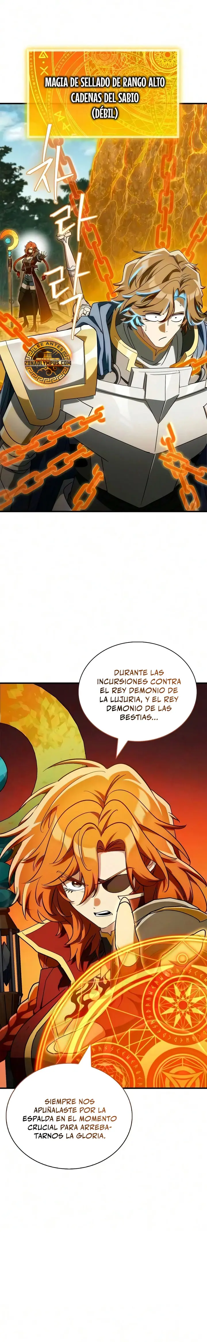 El Rey Demonio Abrumado por Héroes Capitulo 37 página 40
