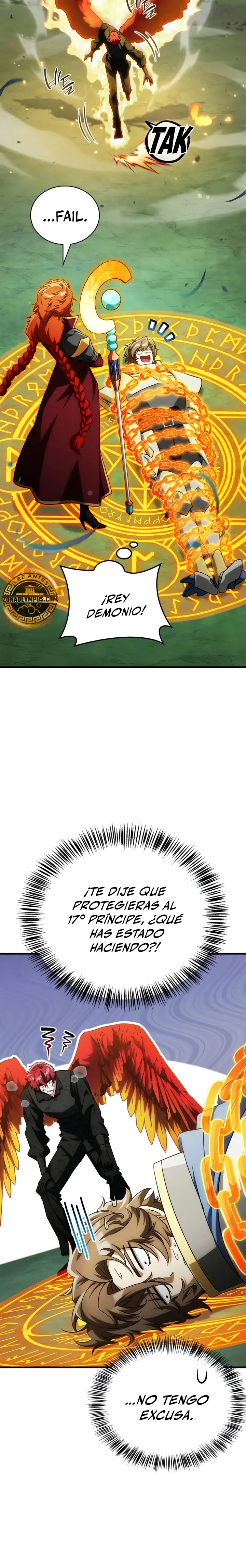 El Rey Demonio Abrumado por Héroes Capitulo 41 página 3