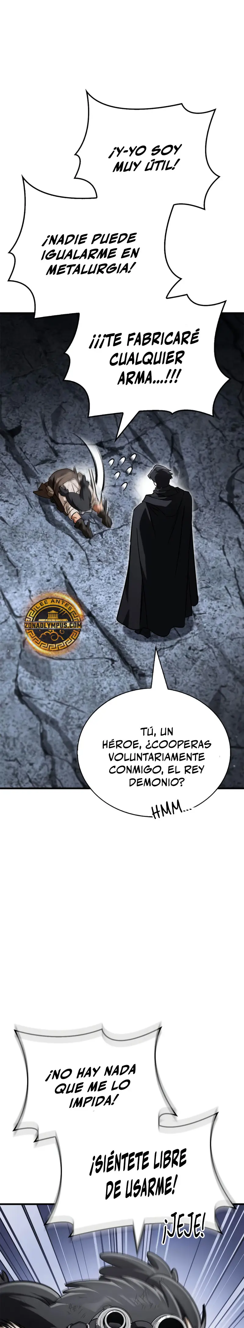 El Rey Demonio Abrumado por Héroes Capitulo 7 página 41