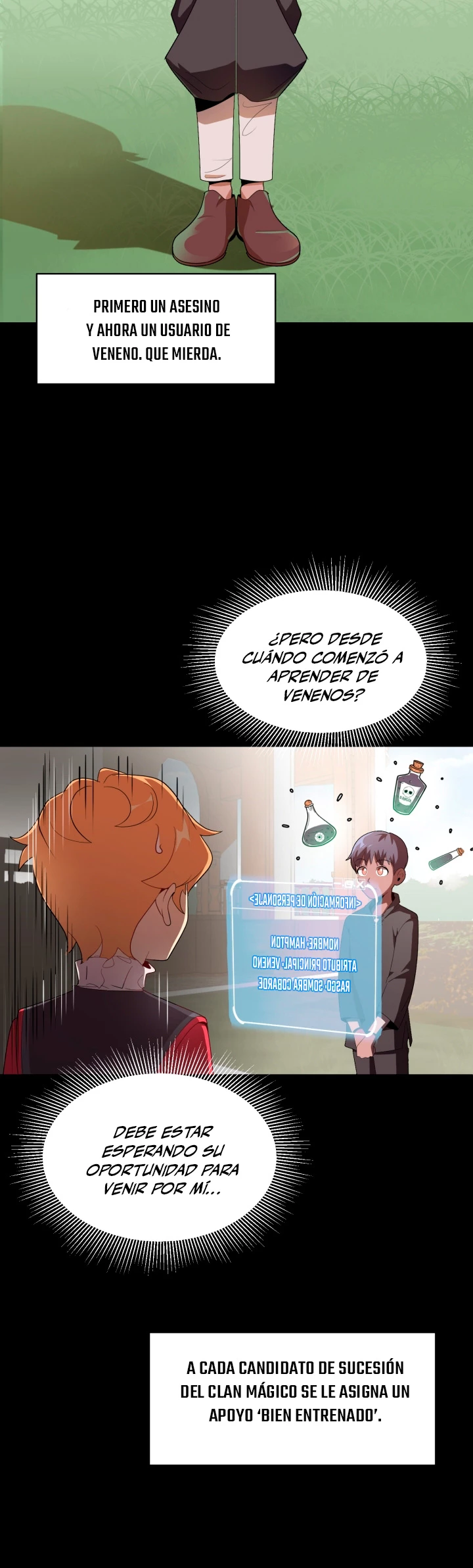 El Hijo Menor del Renombrado Clan Mágico Capitulo 3 página 6