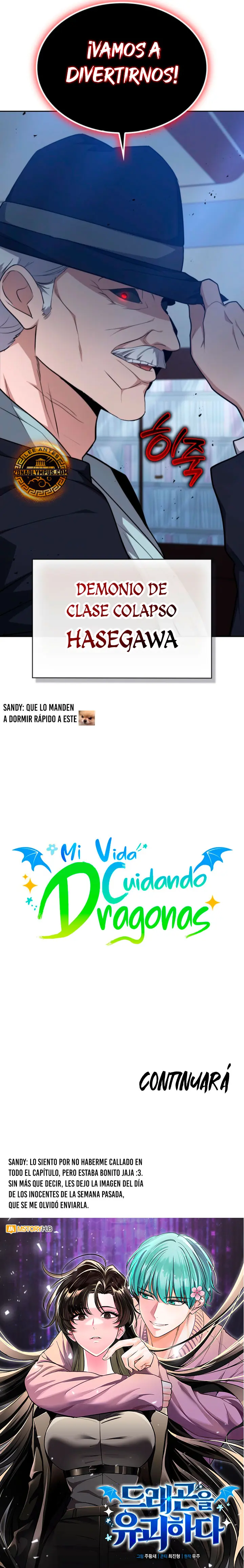 Mi Vida Cuidando Dragonas Capitulo 37 página 34