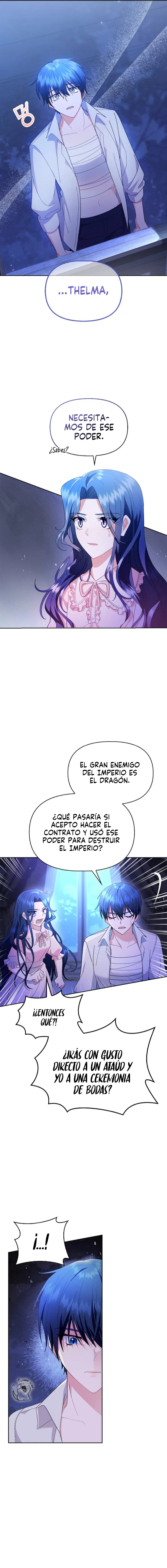 Hice un contrato con un dragón para vengarme de mi madre. Capitulo 5 página 9