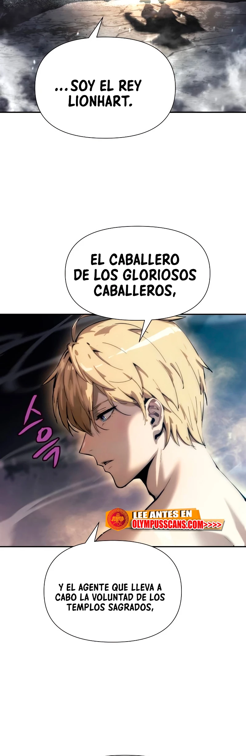 El rey caballero que regresó con un dios Capitulo 1 página 117
