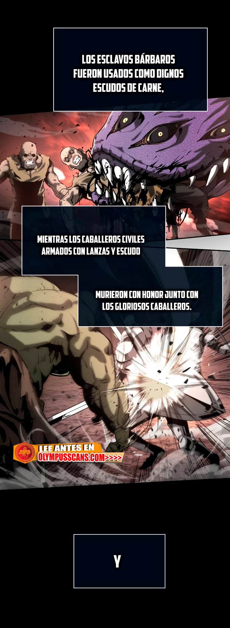 El rey caballero que regresó con un dios Capitulo 1 página 97