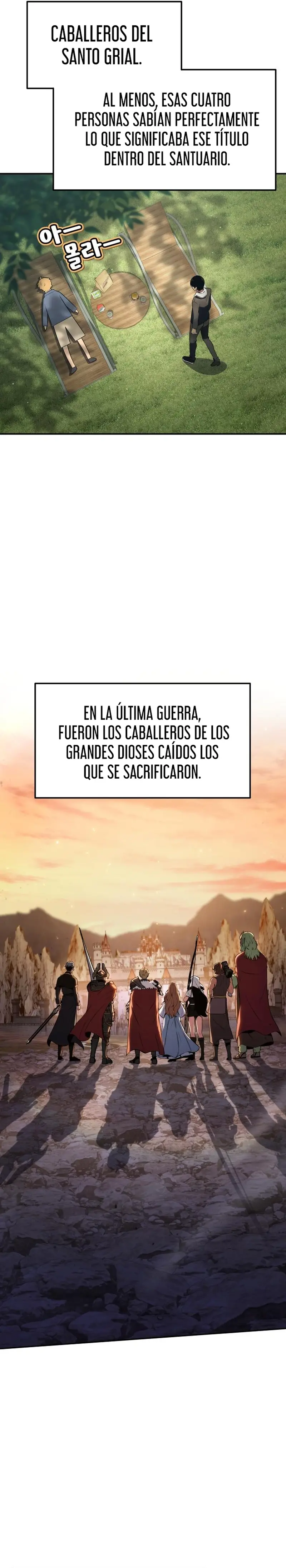 El rey caballero que regresó con un dios Capitulo 112 página 17