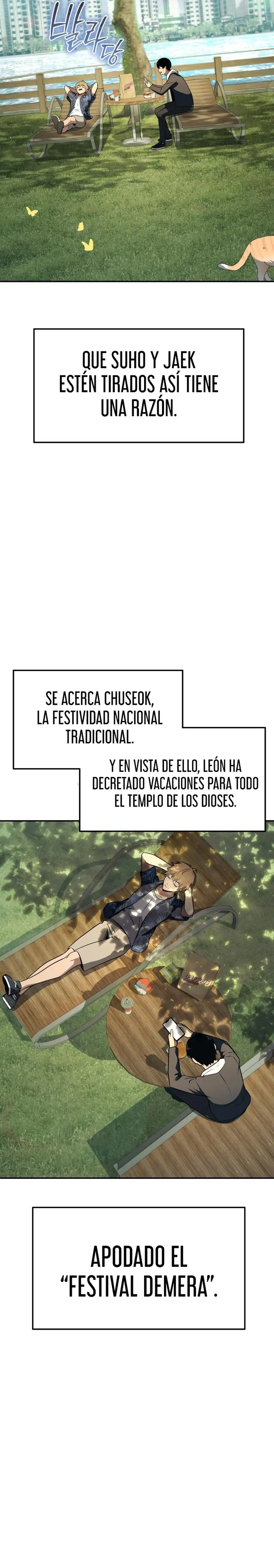 El rey caballero que regresó con un dios Capitulo 112 página 8