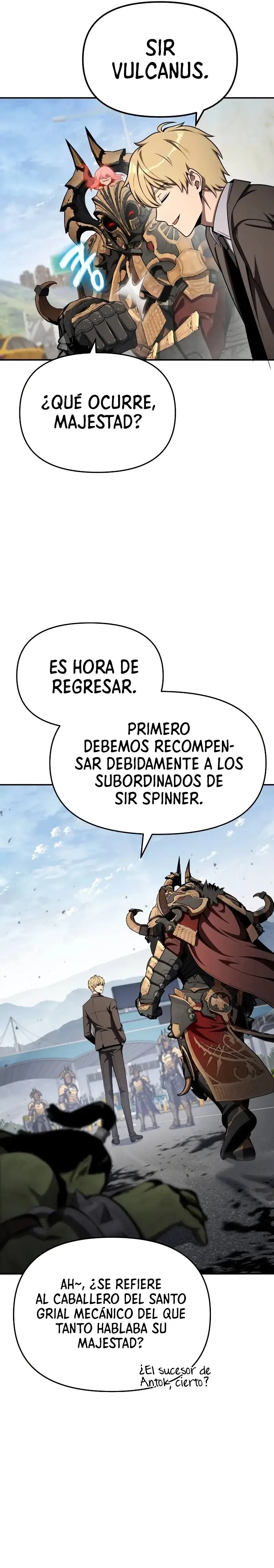 El rey caballero que regresó con un dios Capitulo 120 página 31