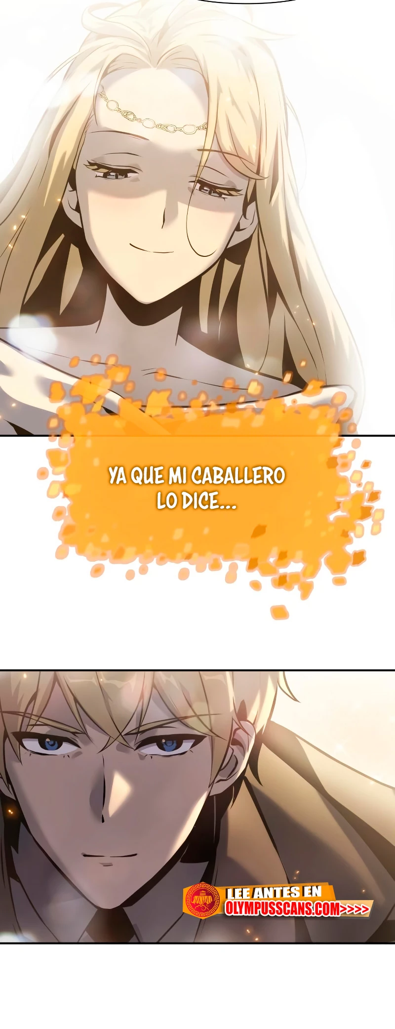 El rey caballero que regresó con un dios Capitulo 16 página 51