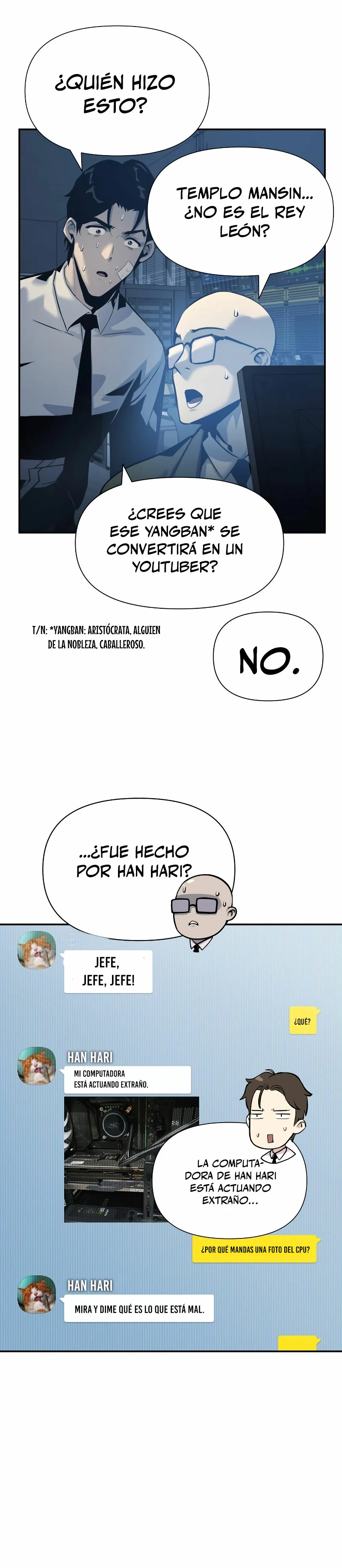 El rey caballero que regresó con un dios Capitulo 17 página 31