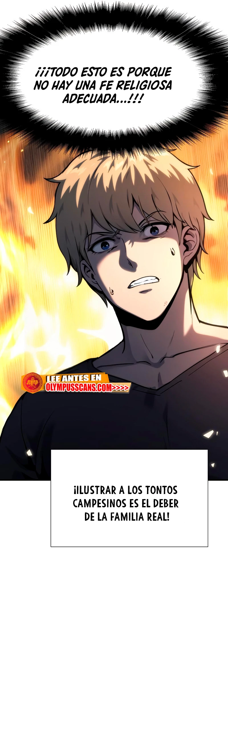 El rey caballero que regresó con un dios Capitulo 2 página 106