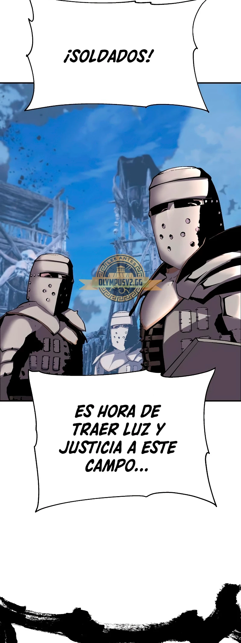 El rey caballero que regresó con un dios Capitulo 21 página 60