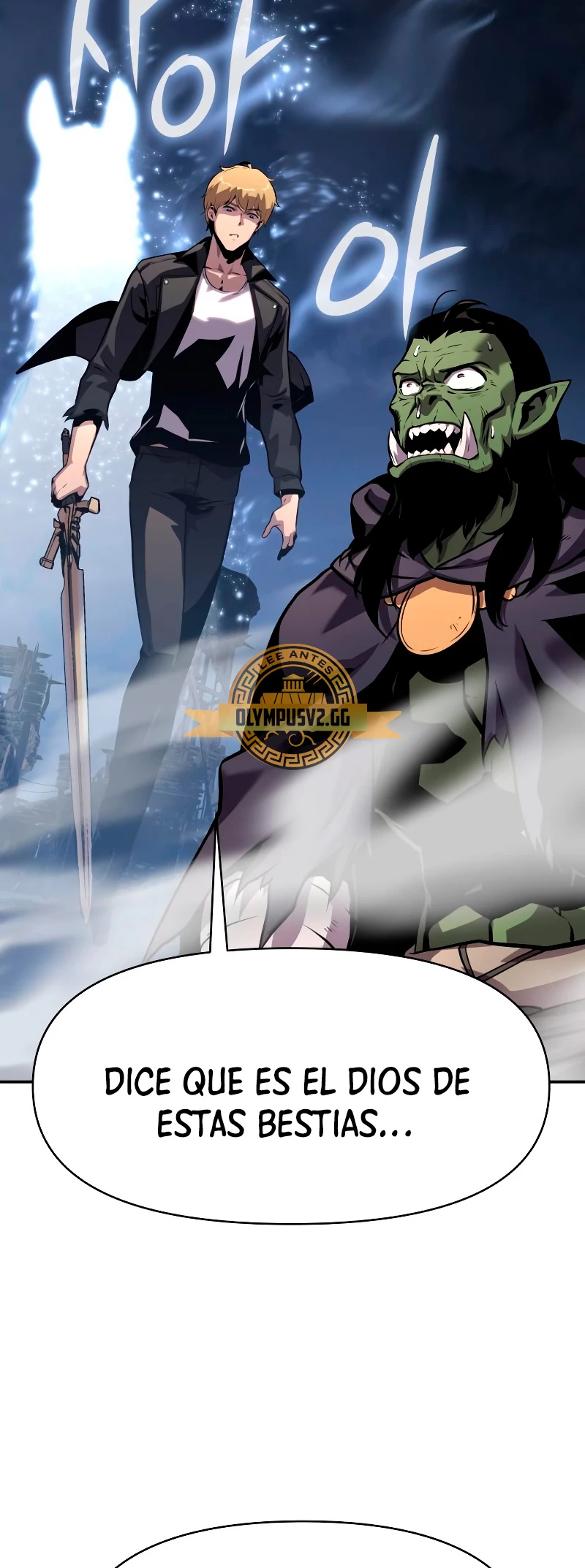 El rey caballero que regresó con un dios Capitulo 22 página 38