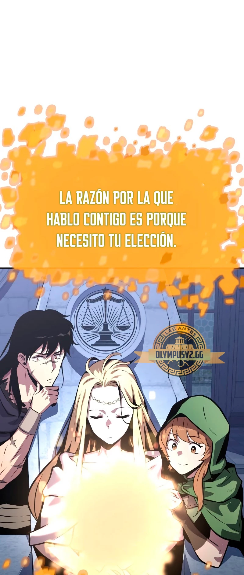El rey caballero que regresó con un dios Capitulo 22 página 71