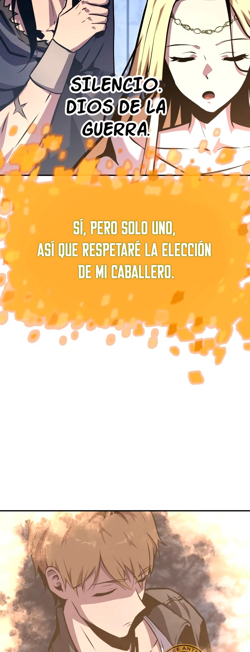 El rey caballero que regresó con un dios Capitulo 22 página 73