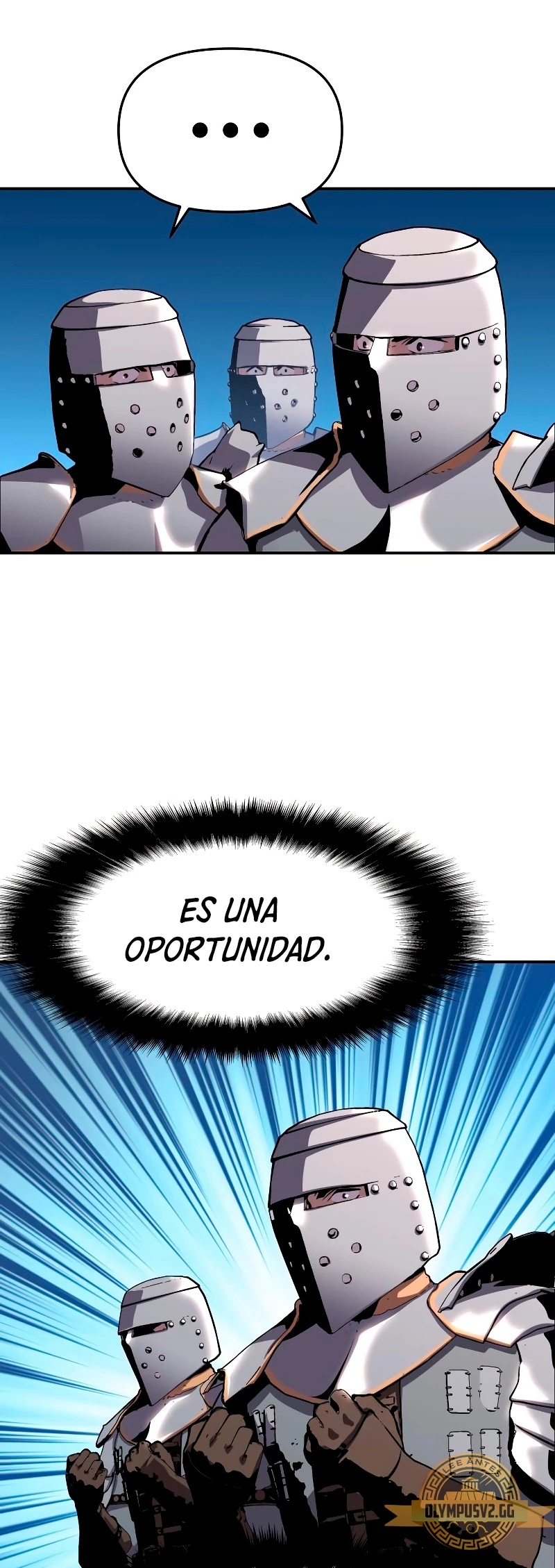 El rey caballero que regresó con un dios Capitulo 23 página 55