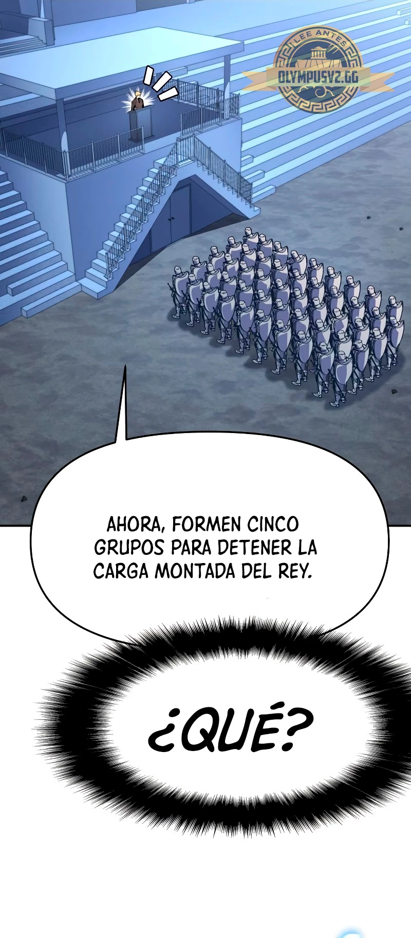 El rey caballero que regresó con un dios Capitulo 24 página 36