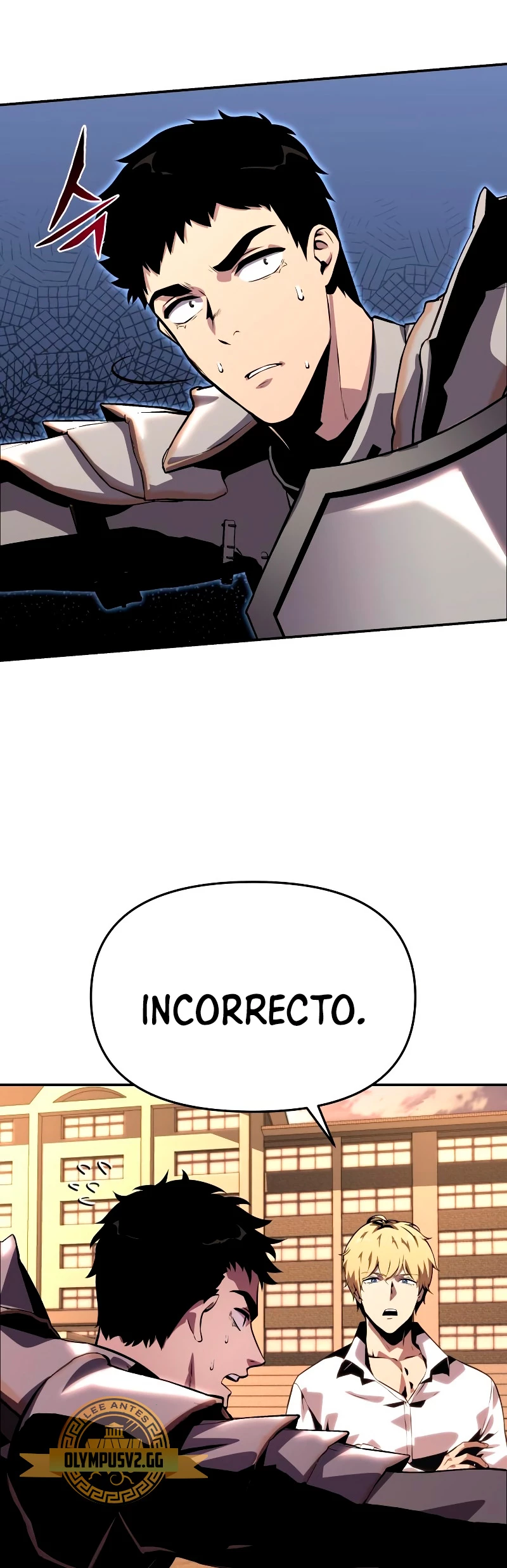 El rey caballero que regresó con un dios Capitulo 24 página 57
