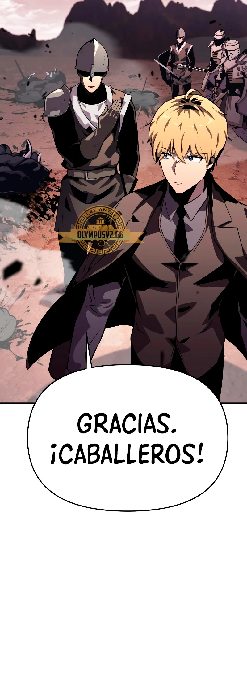 El rey caballero que regresó con un dios Capitulo 25 página 104