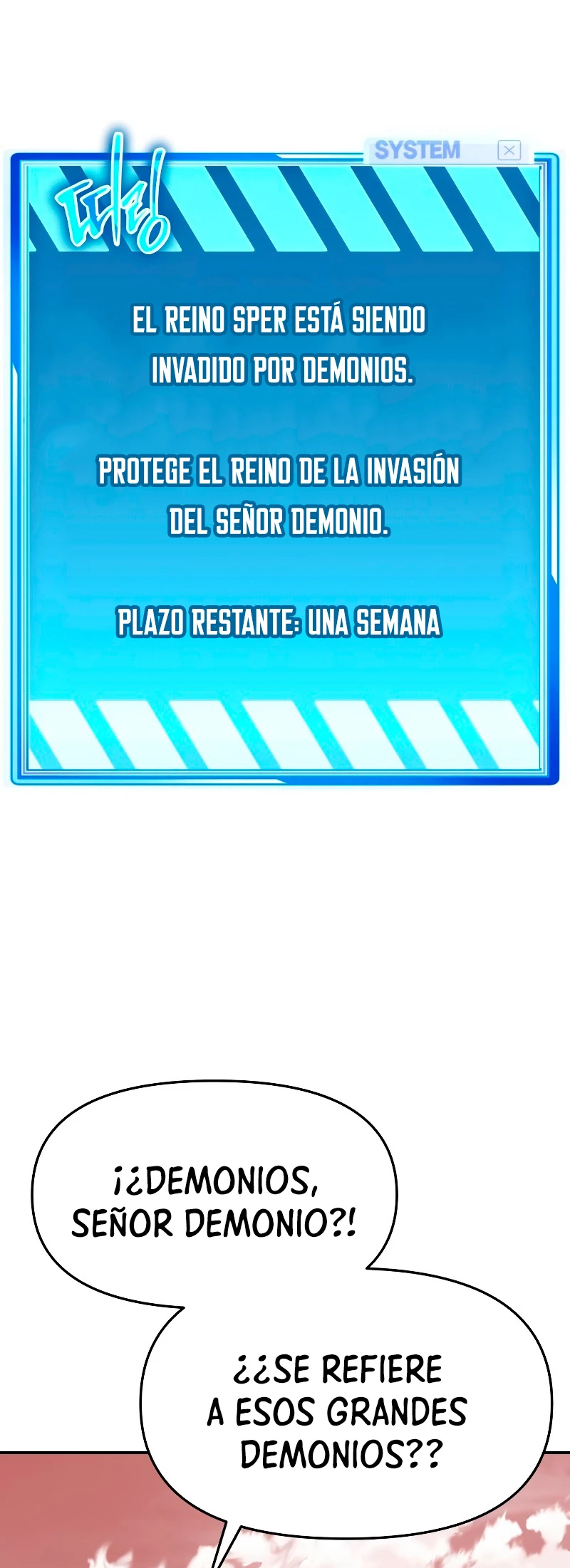 El rey caballero que regresó con un dios Capitulo 25 página 105