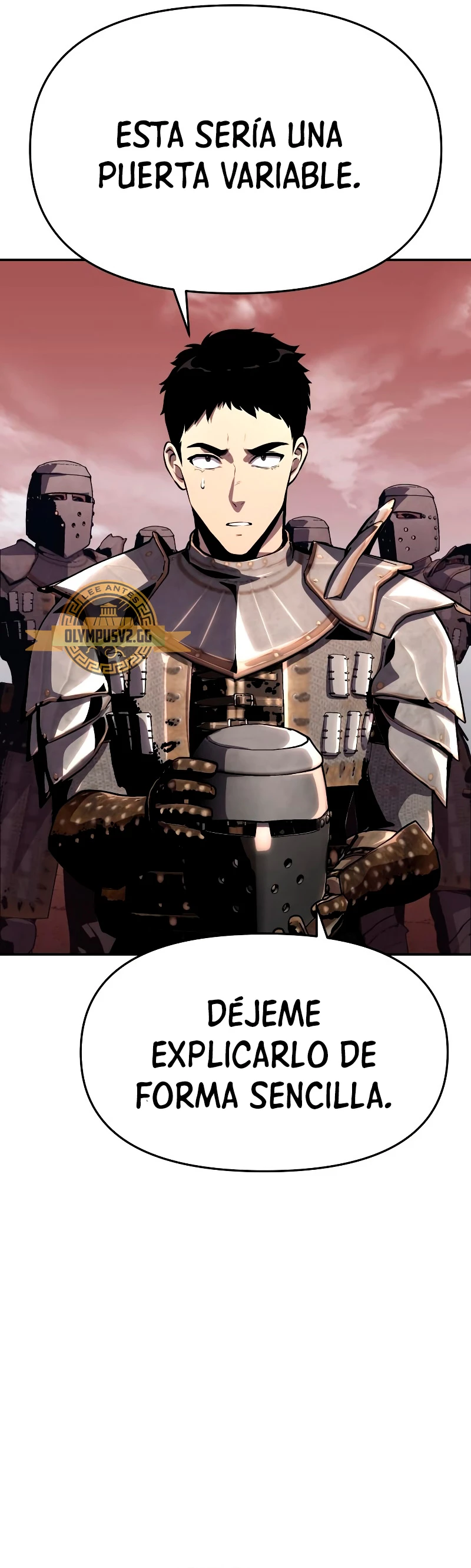 El rey caballero que regresó con un dios Capitulo 25 página 114