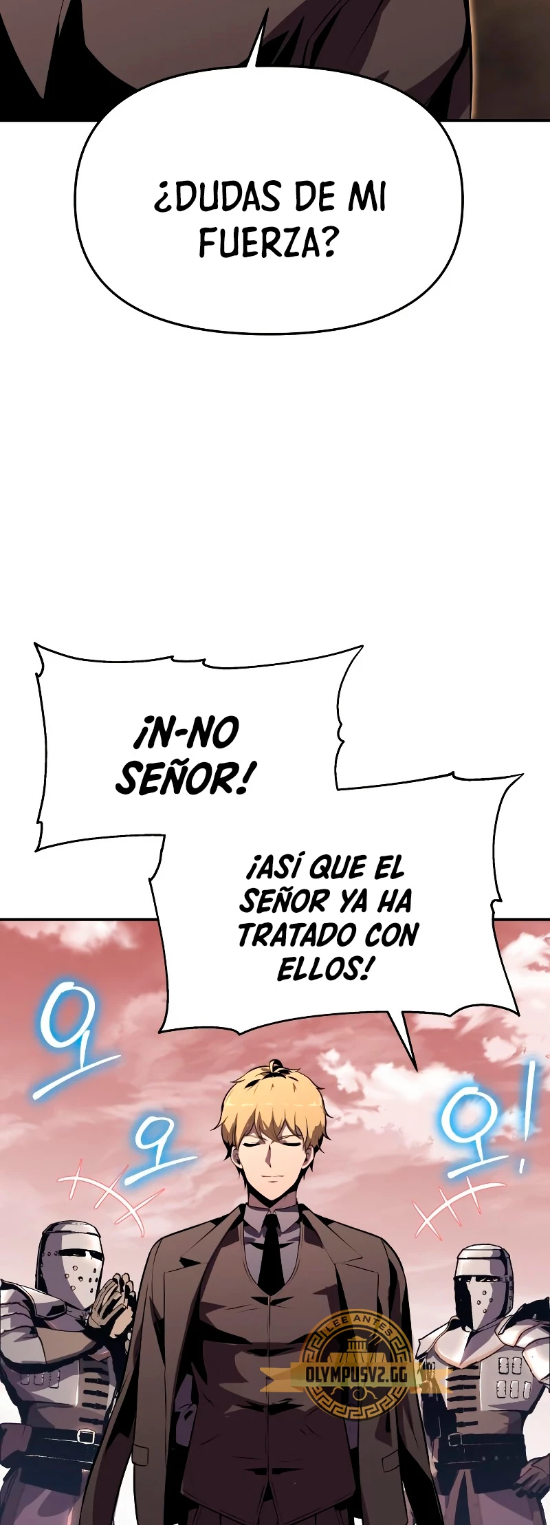 El rey caballero que regresó con un dios Capitulo 25 página 119