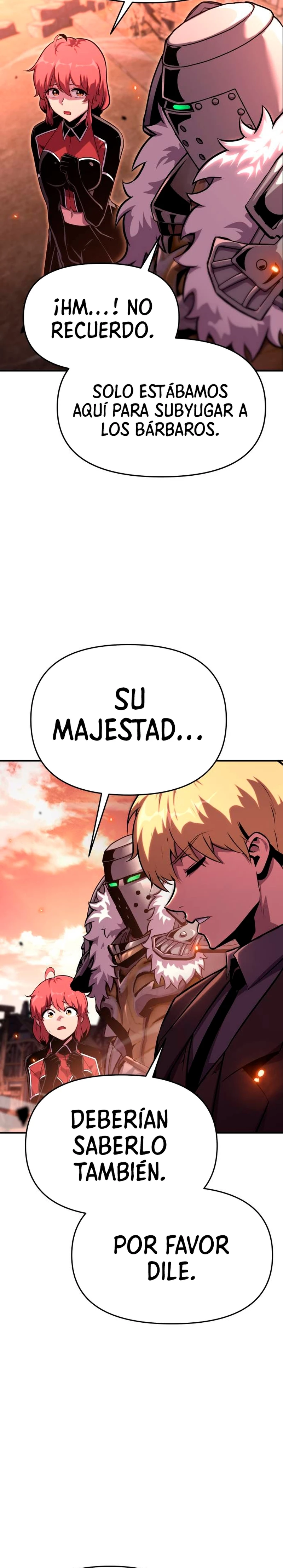 El rey caballero que regresó con un dios Capitulo 45 página 3