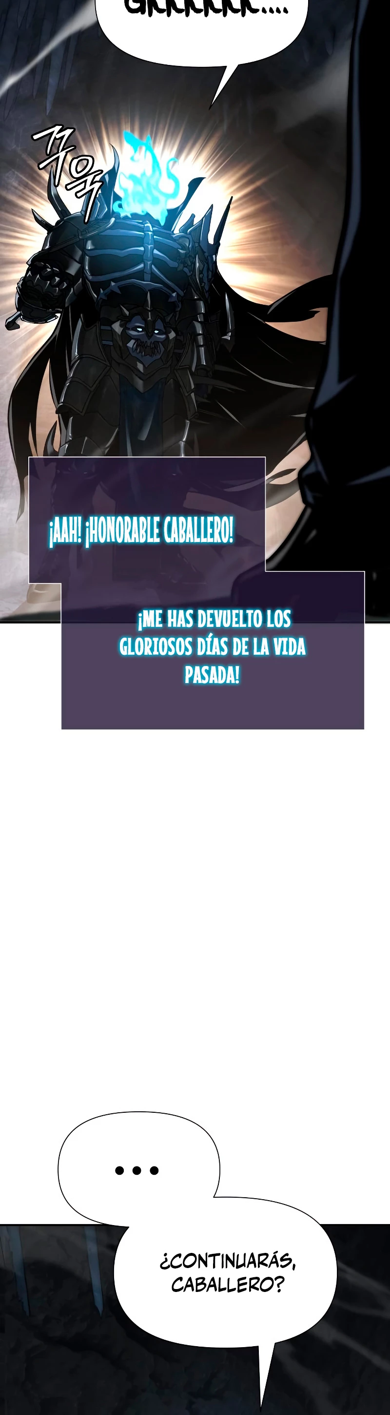 El rey caballero que regresó con un dios Capitulo 6 página 43