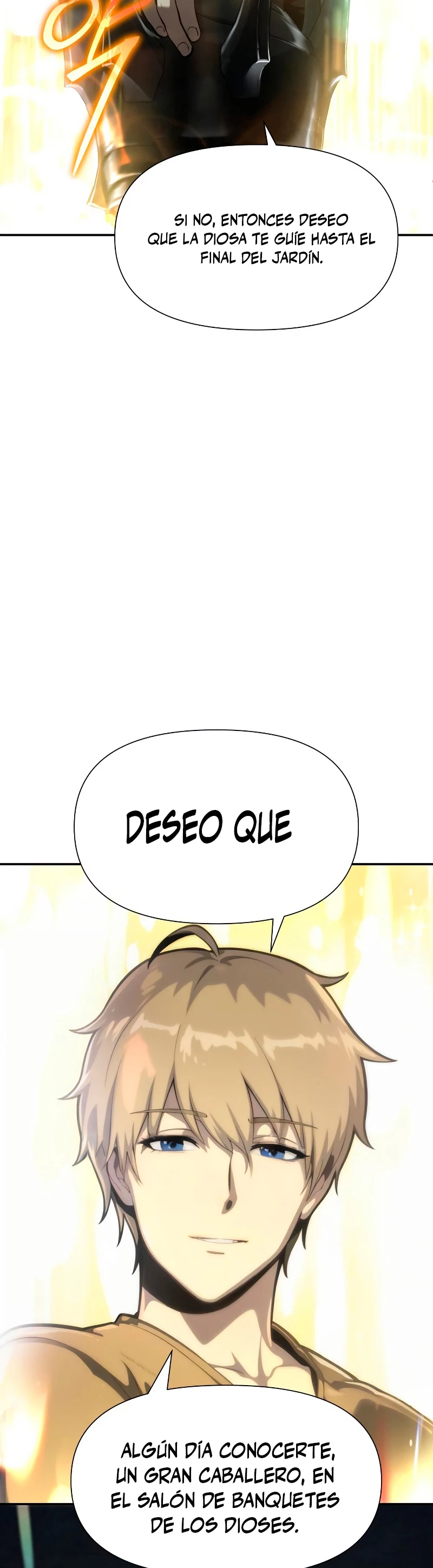 El rey caballero que regresó con un dios Capitulo 6 página 51