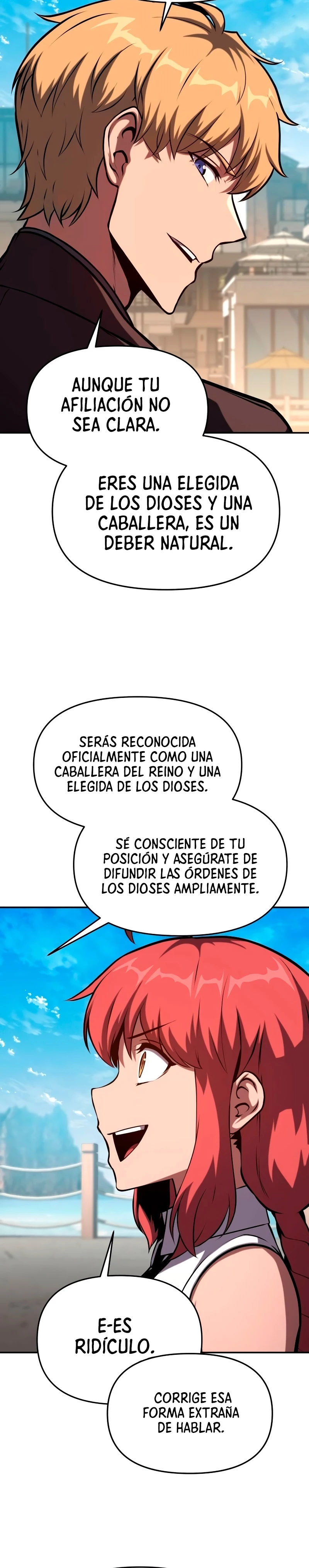 El rey caballero que regresó con un dios Capitulo 61 página 11
