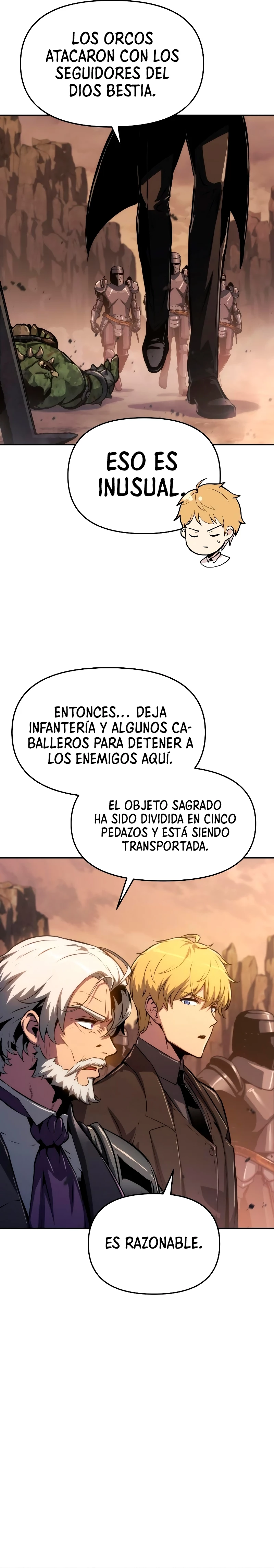 El rey caballero que regresó con un dios Capitulo 62 página 32
