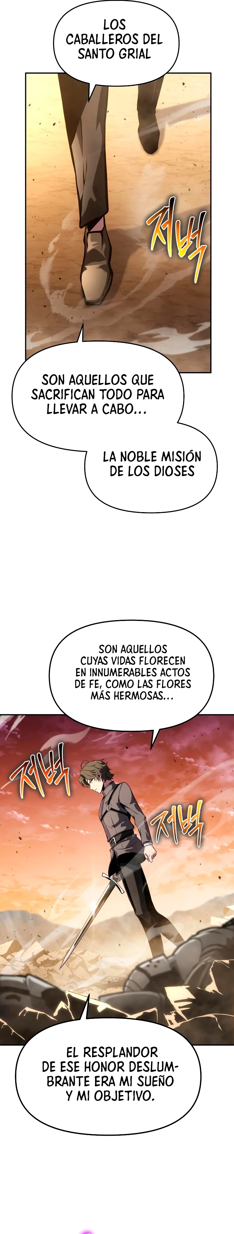 El rey caballero que regresó con un dios Capitulo 71 página 34