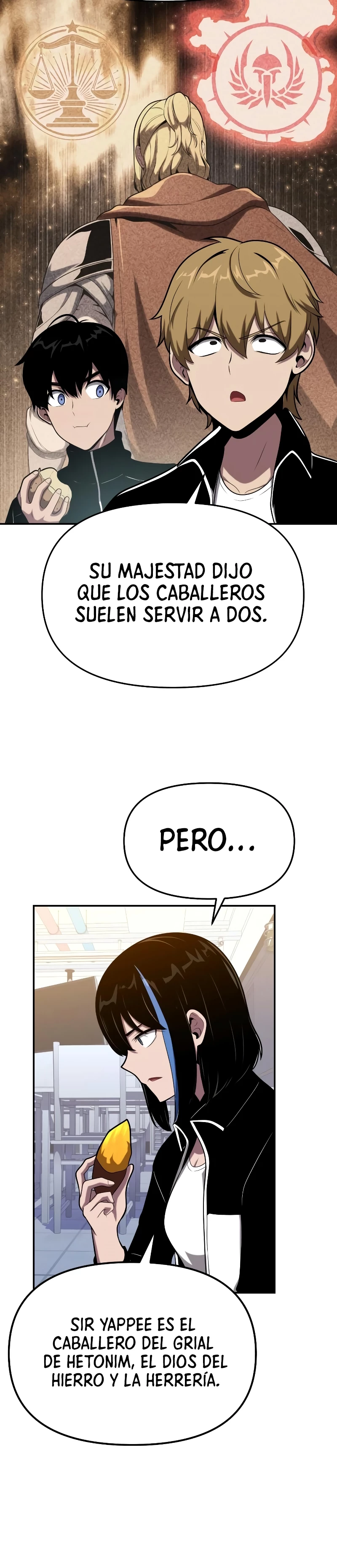 El rey caballero que regresó con un dios Capitulo 74 página 17