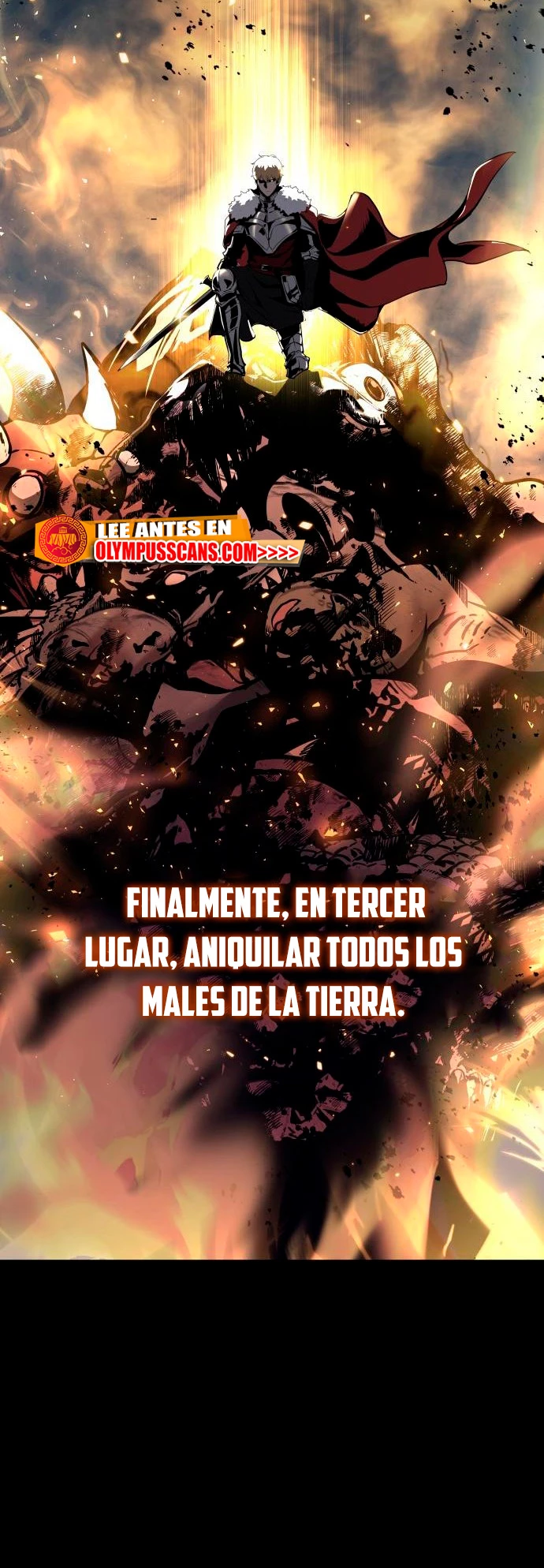 El rey caballero que regresó con un dios Capitulo 8 página 9