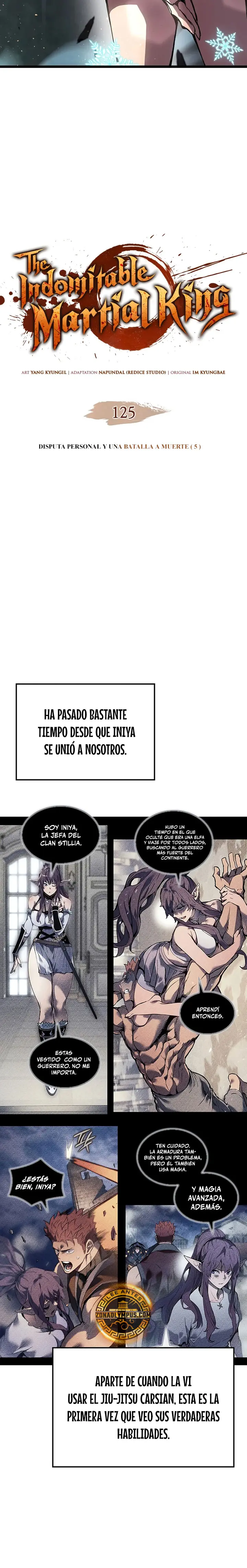 El Indomable Rey Marcial Capitulo 125 página 2