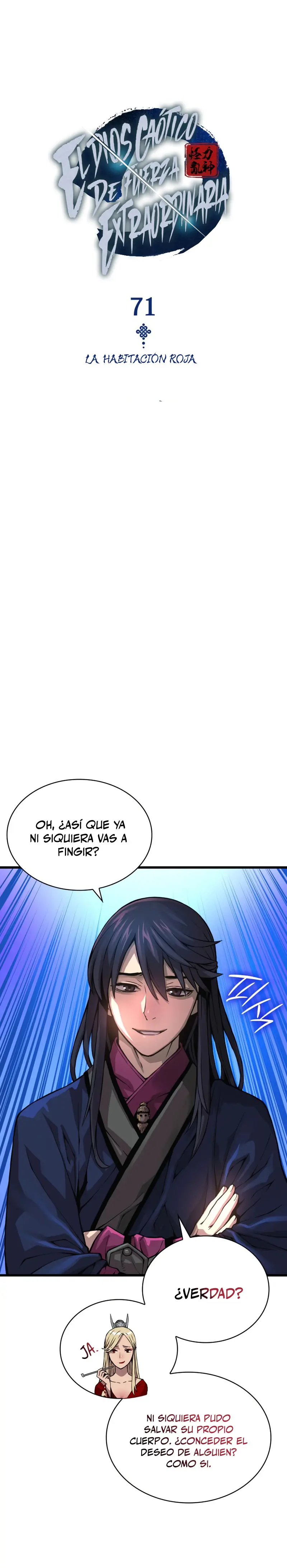 El Dios Caotico de Fuerza Extraordinaria Capitulo 71 página 18