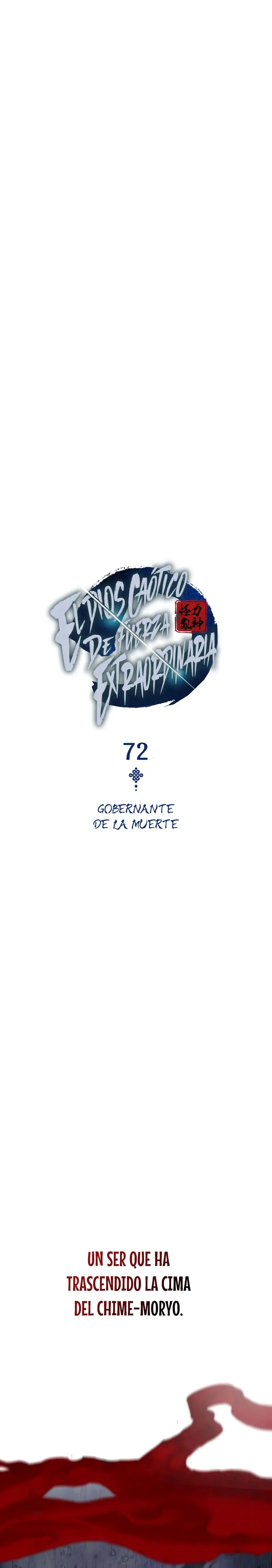 El Dios Caotico de Fuerza Extraordinaria Capitulo 72 página 3