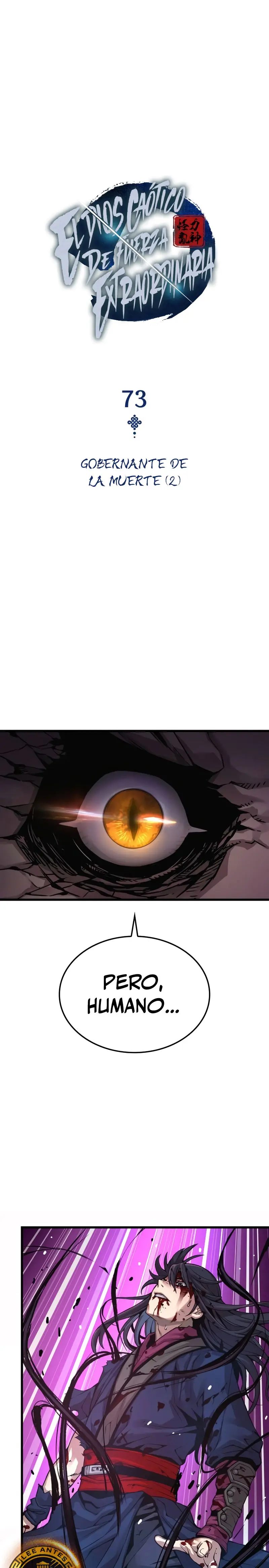 El Dios Caotico de Fuerza Extraordinaria Capitulo 73 página 3