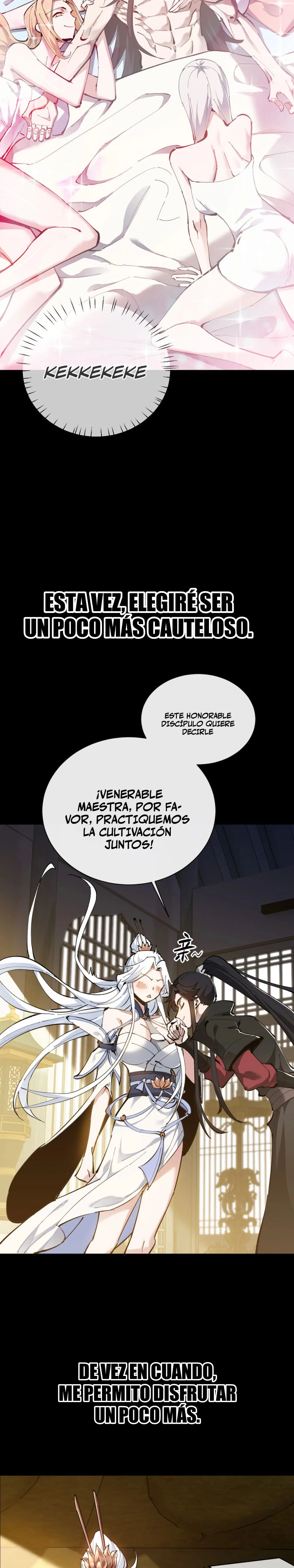 Maestra, este Discípulo Villano no puede ser el Hijo Sagrado Capitulo 0 página 6