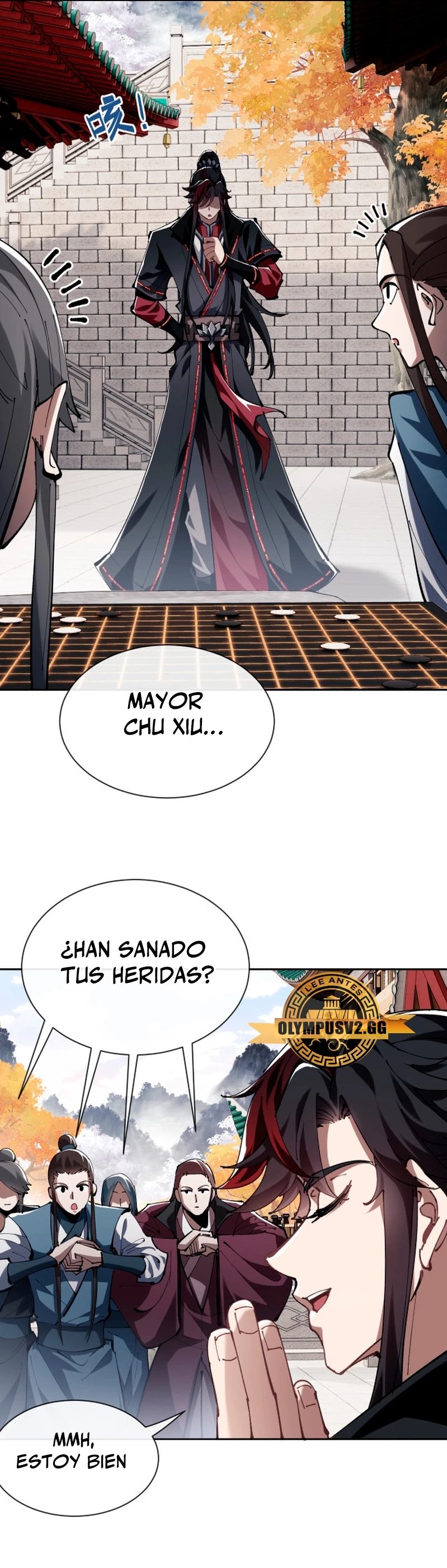 Maestra, este Discípulo Villano no puede ser el Hijo Sagrado Capitulo 1 página 40
