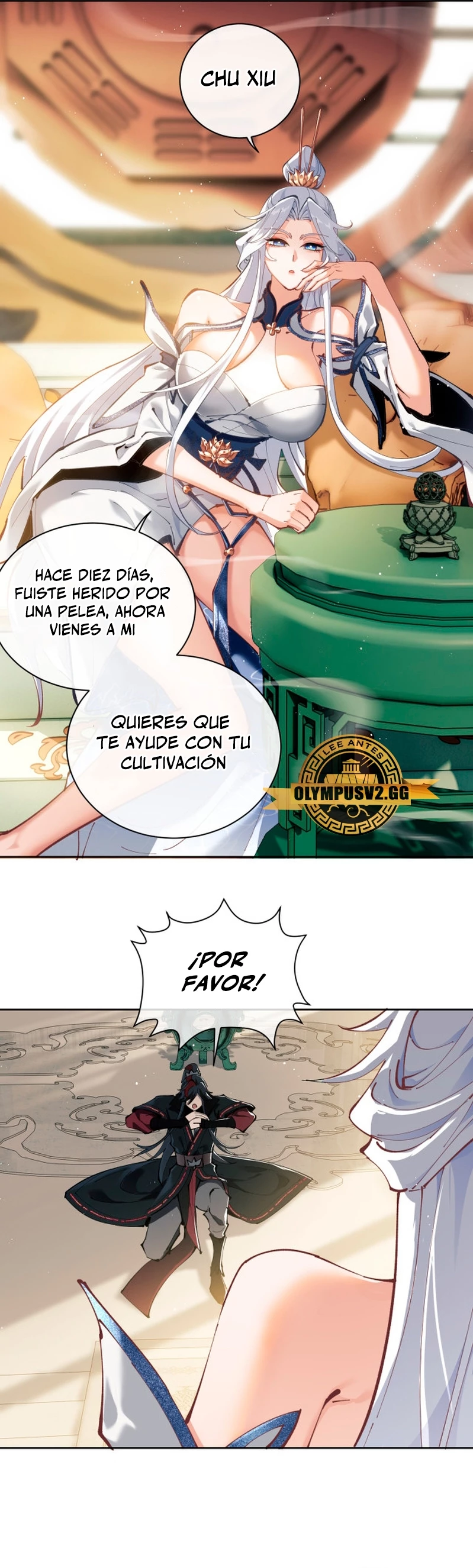 Maestra, este Discípulo Villano no puede ser el Hijo Sagrado Capitulo 1 página 44