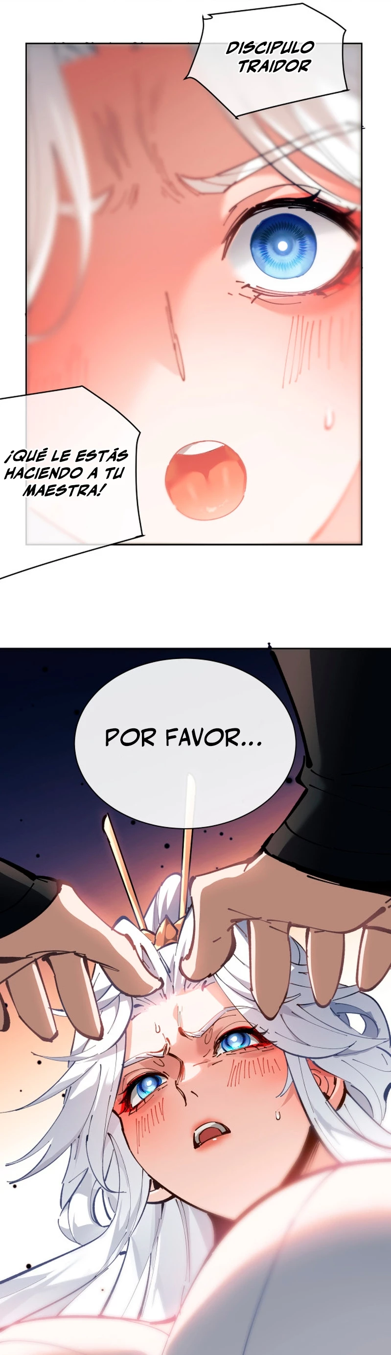 Maestra, este Discípulo Villano no puede ser el Hijo Sagrado Capitulo 1 página 58