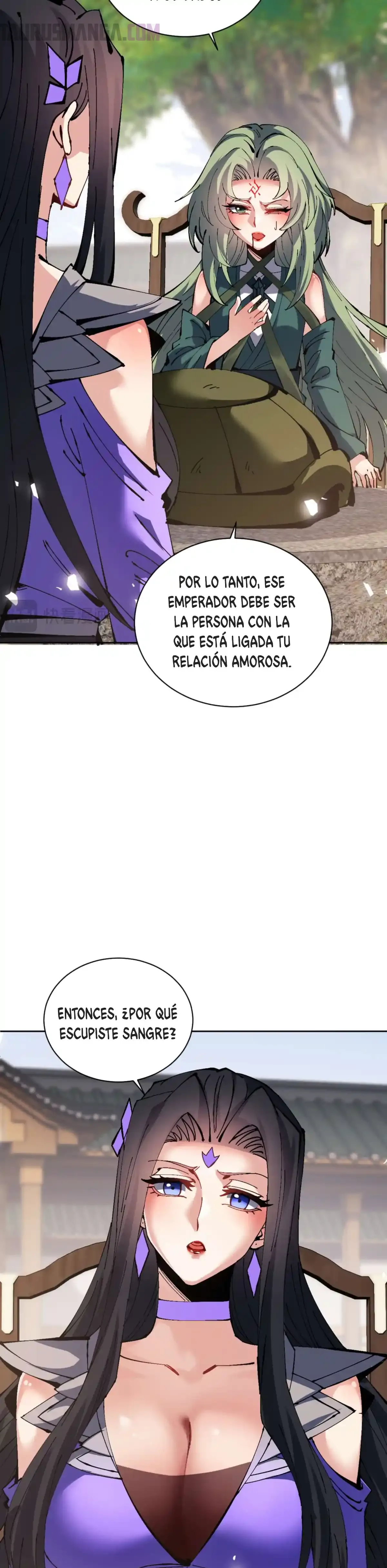 Maestra, este Discípulo Villano no puede ser el Hijo Sagrado Capitulo 106.5 página 10