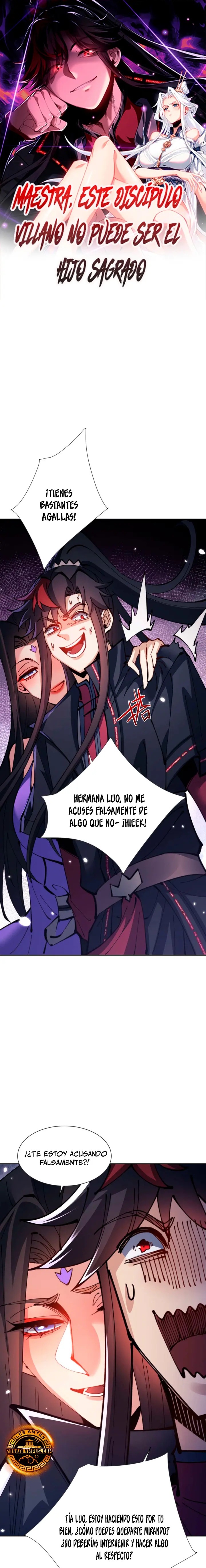 Maestra, este Discípulo Villano no puede ser el Hijo Sagrado Capitulo 107 página 3