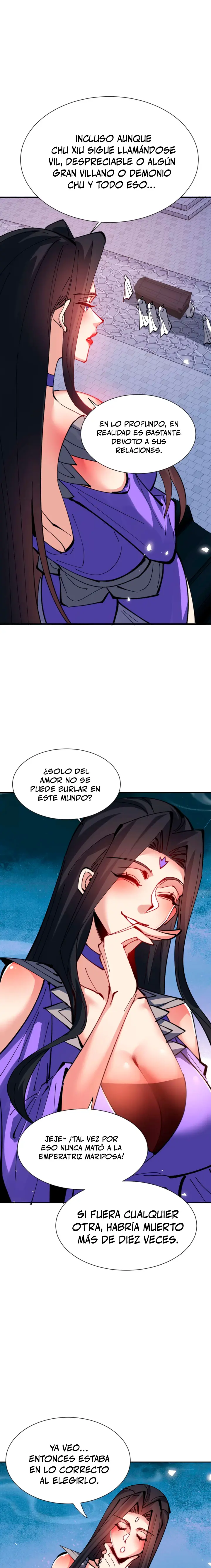 Maestra, este Discípulo Villano no puede ser el Hijo Sagrado Capitulo 108 página 9