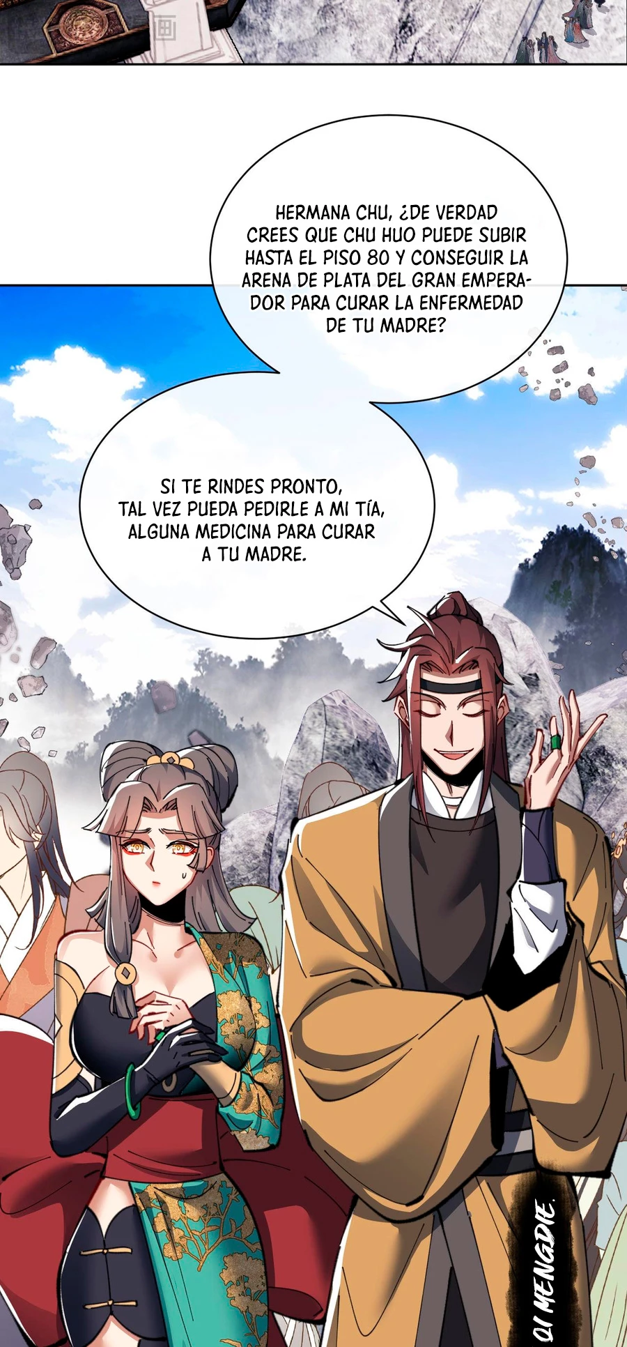 Maestra, este Discípulo Villano no puede ser el Hijo Sagrado Capitulo 11 página 30