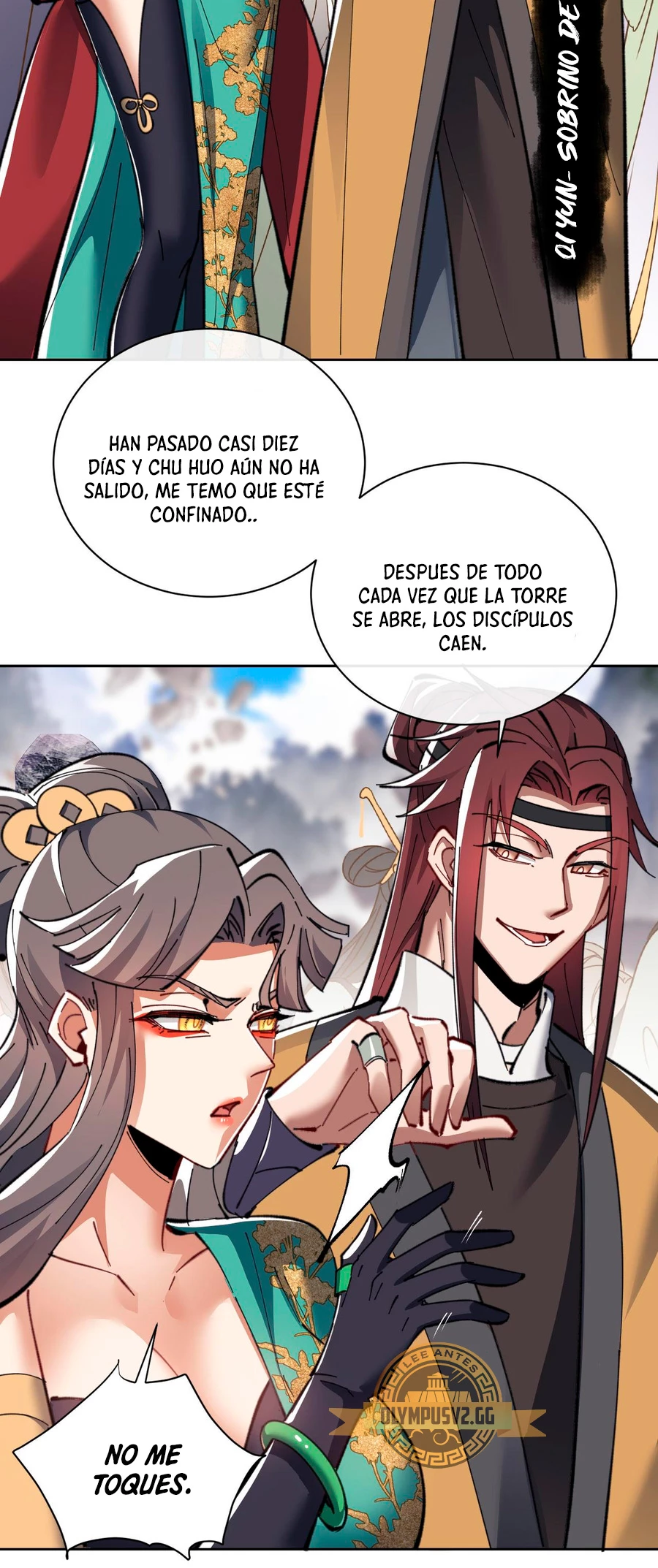 Maestra, este Discípulo Villano no puede ser el Hijo Sagrado Capitulo 11 página 31
