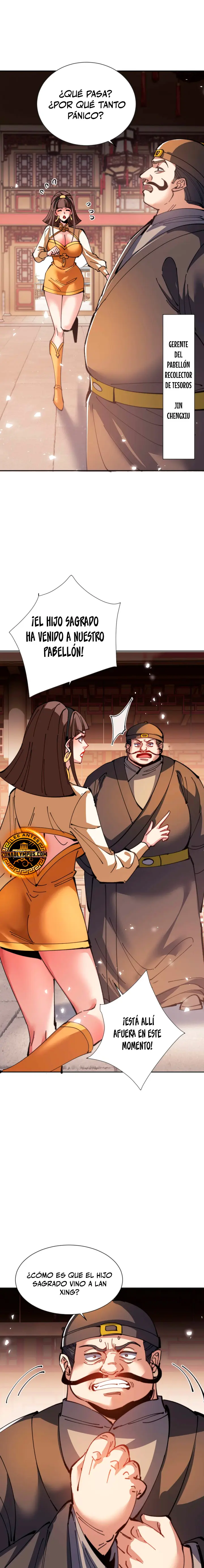 Maestra, este Discípulo Villano no puede ser el Hijo Sagrado Capitulo 110 página 7