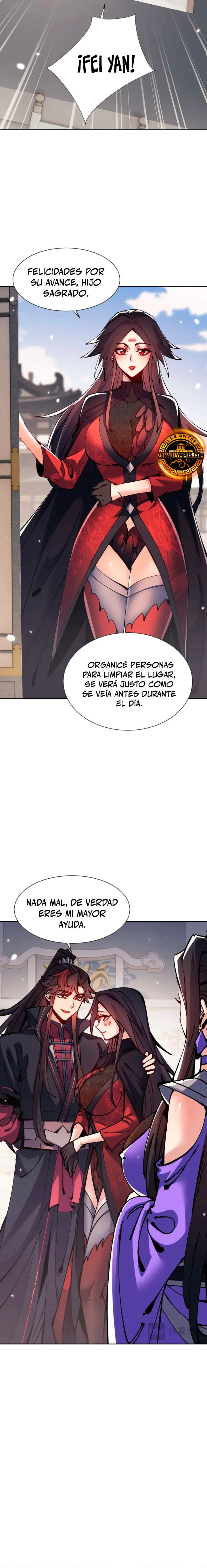 Maestra, este Discípulo Villano no puede ser el Hijo Sagrado Capitulo 113 página 16